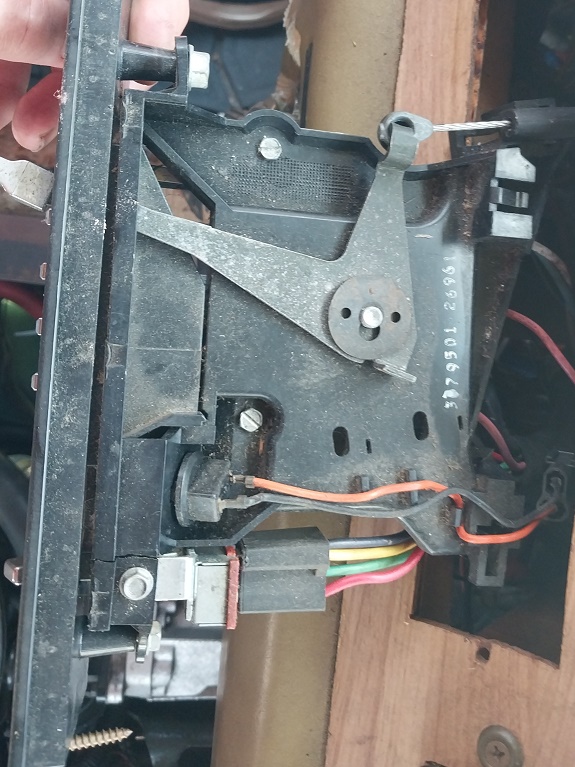 top side of controls